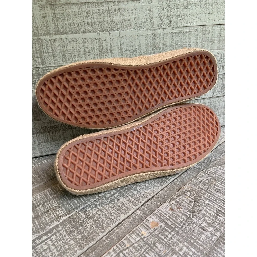 Vans Authentic Espadrille Shoes Size US Men's 8.5 Women's Size 10 Sneakers Blue